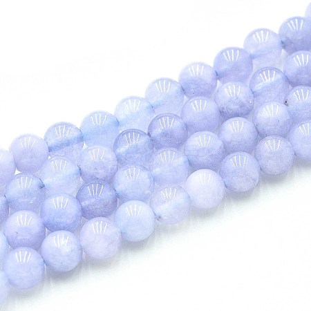 Natural Quartz Beads Strands G-N355-6mm-47-1