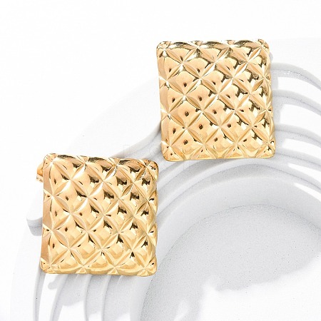 304 Stainless Steel Stud Earrings for Women EJEW-K306-08G-1