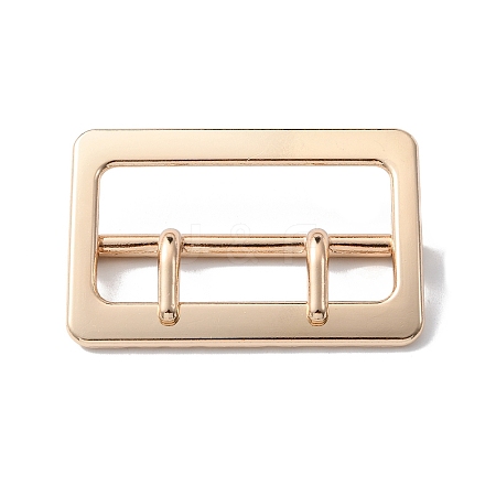 Rectangle Shape Alloy Buckle Clasps FIND-WH0126-136KCG-1