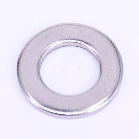 Stainless Steel Flat Washers AJEW-WH0018-80P-10-1