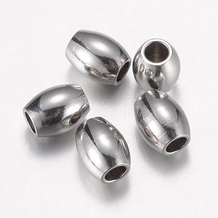 304 Stainless Steel Spacer Beads STAS-G071-59P-1