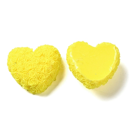 Opaque Resin Cabochons LS-RESI-C024-02B-1