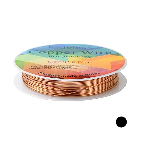 Copper Jewelry Wire CWIR-CW0.6mm-14-1