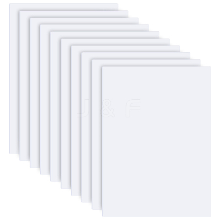PVC Plastic Foamed Boards LS-AJEW-WH0528-23-1