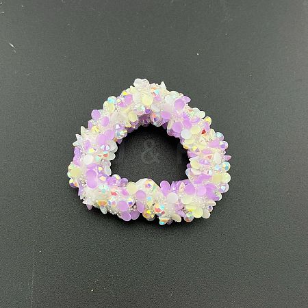 Bling Bling Resin Rhinestone Hollow Heart Beads RESI-WH0080-01E-1