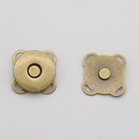Alloy Magnetic Buttons Snap Magnet Fastener PURS-PW0005-066A-AB-1