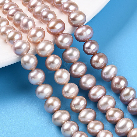 Natural Cultured Freshwater Pearl Beads Strands PEAR-N016-07B-02-1