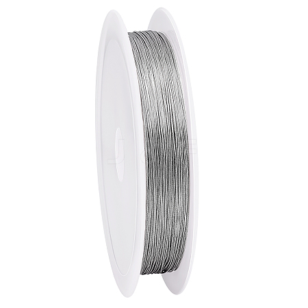 Tiger Tail Wire 304 Stainless Steel Beading Wire TWIR-WH0002-24A-1
