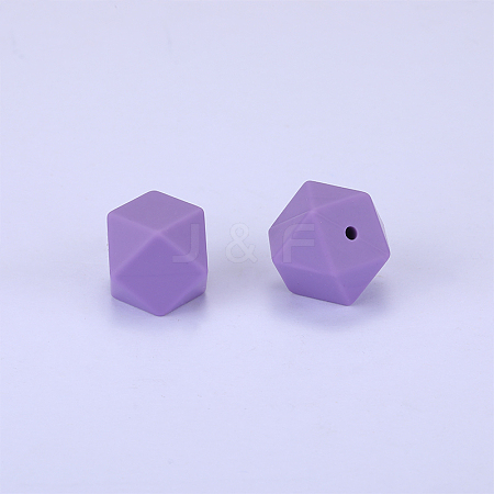 Hexagonal Silicone Beads SI-JX0020A-109-1