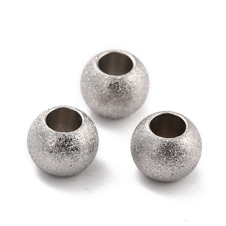 Non-Tarnish 201 Stainless Steel Beads STAS-STAS-Z039-02E-P-1