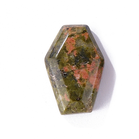 Natural Unakite Polygon Display Decoration PW-WGD13A3-08-1