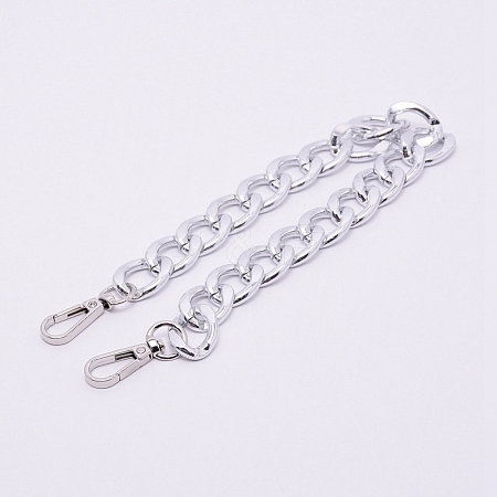 Aluminum Chain Bag Handles ALUM-WH0164-83S-1