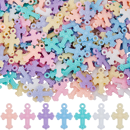 300Pcs Acrylic Pendants OACR-SC0001-53-1