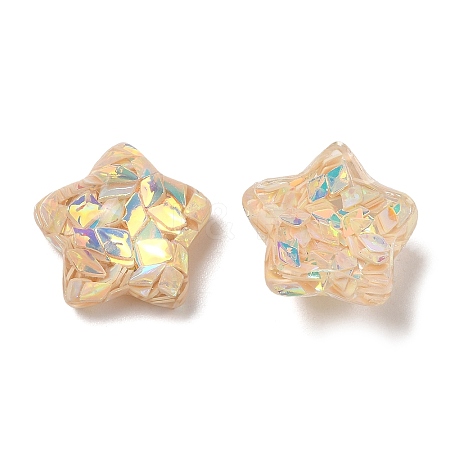 Transparent Epoxy Resin Cabochons CRES-Z002-03A-1