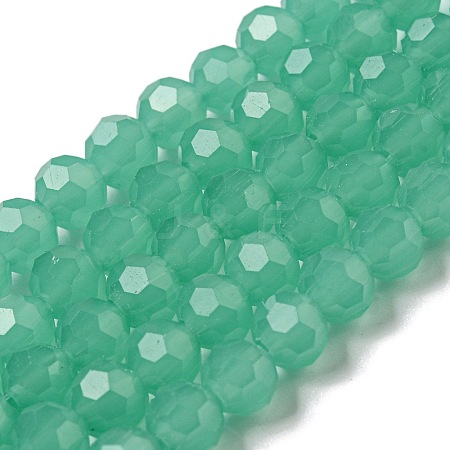Imitation Jade Glass Beads Stands LS-EGLA-A035-J6mm-D10-1