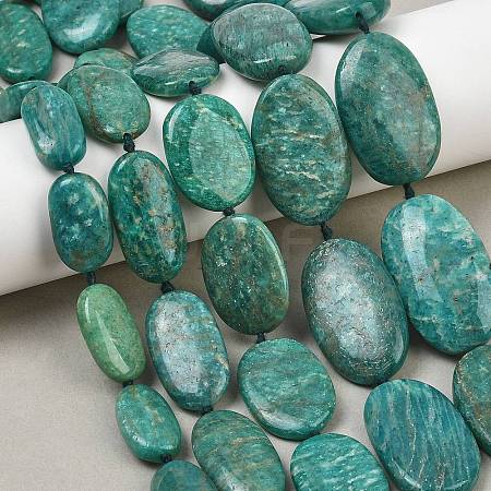 Natural Amazonite Beads Strands GG-CBA3D9B-10-1