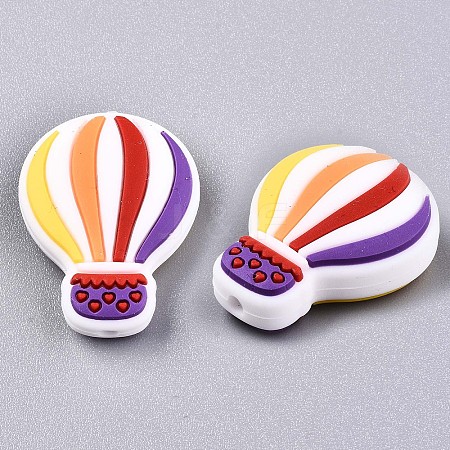Food Grade Eco-Friendly Silicone Pendants X-SIL-N002-08D-1