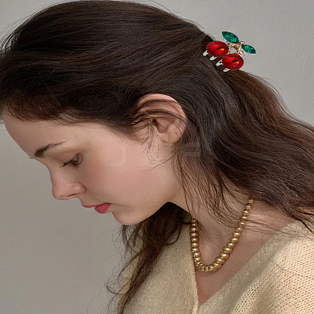 1Pc Mini Cherry Claw Hair Clip PHAR-LP0001-13-1