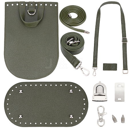 PU Leather Shoulder Bag Making Kits DIY-WH0209-77-1