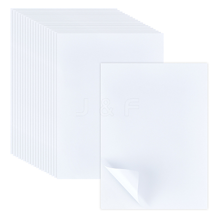 Rectangle Paper Double-side Tap AJEW-WH0240-24-1