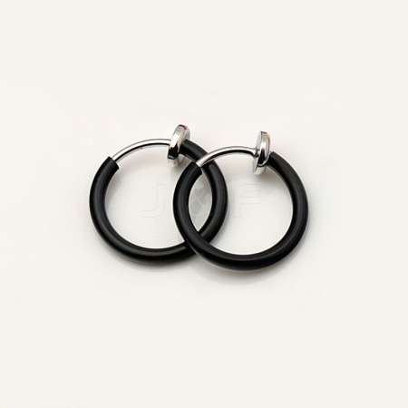 Brass Clip-on Earrings for Women WG23246-23-1