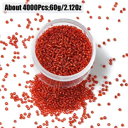 60G Glass Seed Beads SEED-YW0002-84E-1