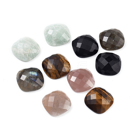 Natural & Synthetic Mixed Stone Cabochons G-G835-B01-1