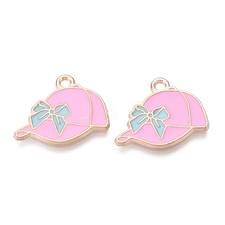 Alloy Enamel Pendants ENAM-Q004-01KCG-09-1