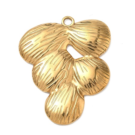 304 Stainless Steel Pendants STAS-C168-02B-G-1