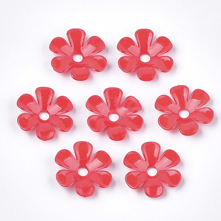 Opaque AS Plastic Bead Caps MACR-S365-06A-1