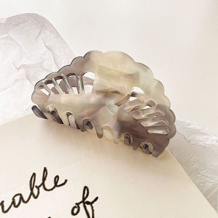 Cellulose Acetate(Resin) Claw Hair Clips LS-OHAR-PW0003-034B-1