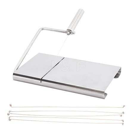 Stainless Steel Cheese Slicer STAS-WH0015-32P-1