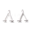 Non-Tarnish 304 Stainless Steel Charms STAS-L263-10P-2