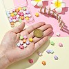 45Pcs 9 Color Baking Paint Alloy Handmade Beads FIND-CJ0002-74-4