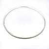 Brass Choker Collar Necklace Making BJEW-F132-02-3