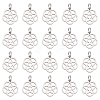 Unicraftale 304 Stainless Steel Pendants STAS-UN0018-96P-1