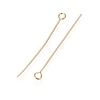 304 Stainless Steel Eye Pins A-STAS-L238-005E-G-2