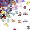 180Pcs 18 Style Electroplate Transparent Glass Bead EGLA-TA0001-15-2