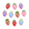 Opaque Resin Cabochons RESI-C067-01A-1