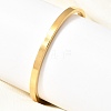 304 Stainless Steel Cuff Bangles BJEW-H644-08G-3