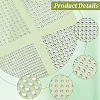 16 Sheets 4 Styles ABS Imitation Pearl Stickers Paper Sheets for Craft DIY-CP0013-56-6