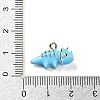 Alloy Enamel Pendants ENAM-H043-01G-03-3