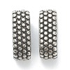 304 Stainless Steel Slide Charms/Slider Beads STAS-I181-025A-AS-1
