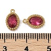 Ion Plating(IP) 304 Stainless Steel Micro Pave Cubic Zirconia Charms STAS-K256-19G-04-3