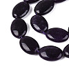 Dyed Natural White Jade Beads Strands G-N370-01A-02-4