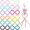 24Pcs 12 Colors Opaque Acrylic Bead Frames SACR-AR0001-22-1