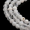 Natural Rainbow Moonstone Beads Strands G-G140-A13-03-4