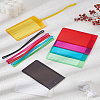 7Pcs 7 Colors Rectangle PVC Luggage Tag AJEW-LP0010-89-1