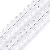 Transparent Glass Beads Strands GLAA-N001-62B-1