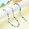 Electroplate Glass Beads Strands EGLA-yw0002-C01-6